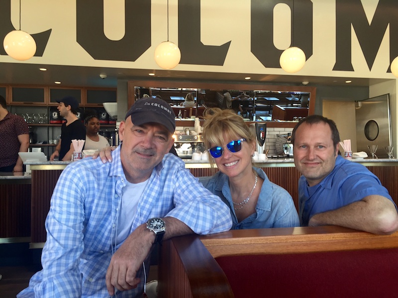 Todd and his wife, singer-songwriter Lauren Hart and her brother, Brian, who runs La Colombe's 17 cafés.