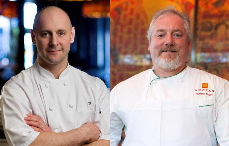 Chefs Patrick and Terence Feury.
